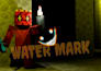 create 2 cinematic terror minecraft thumbnails in blender